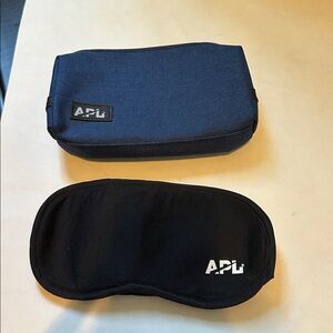 APL Black Sleep Mask and Navy Case